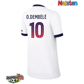 Paris Saint-Germain Ousmane Dembele #10 Vieraspaita Naisten 2026-27 Lyhythihainen